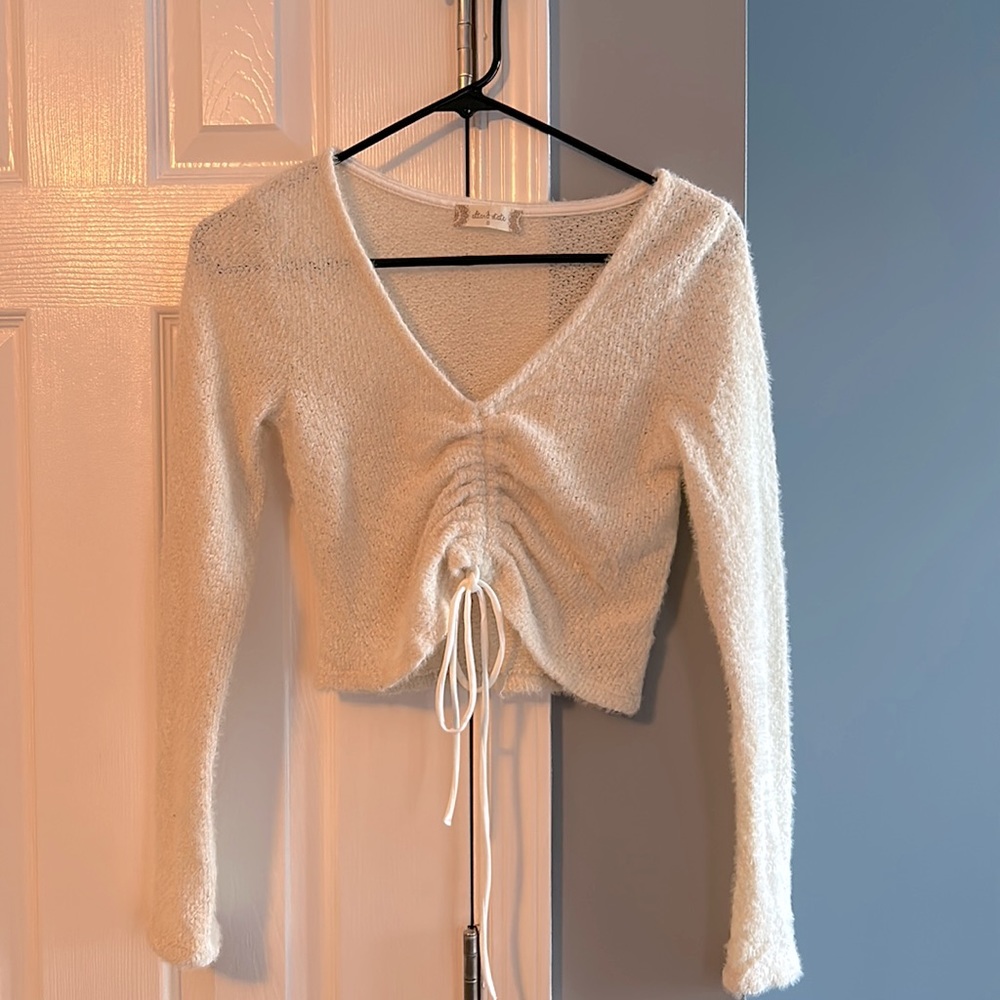 Size small cream sweater